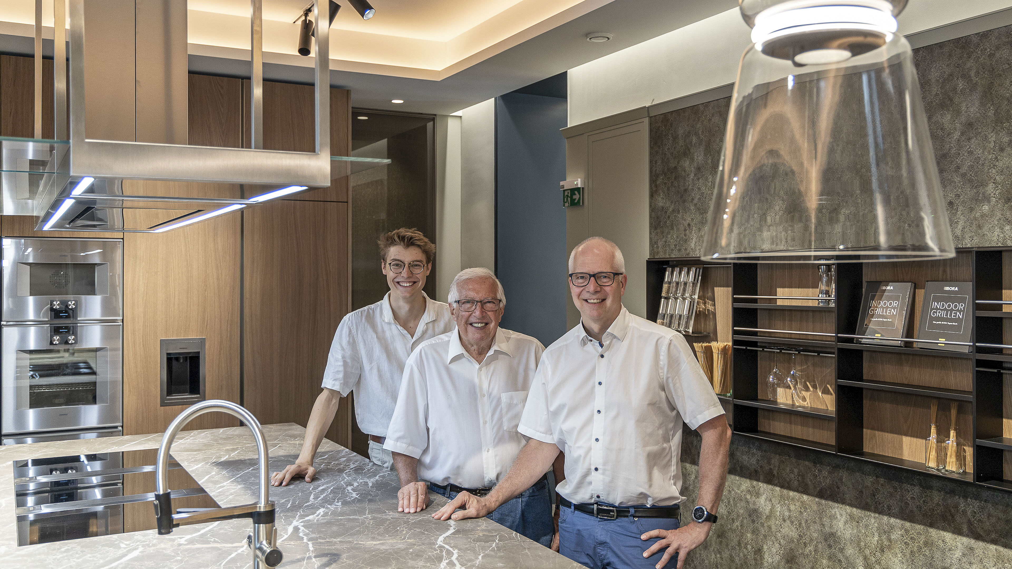 90 Jahre Gruenbeck 3 Generationen in der Eventkueche Wien Margareten