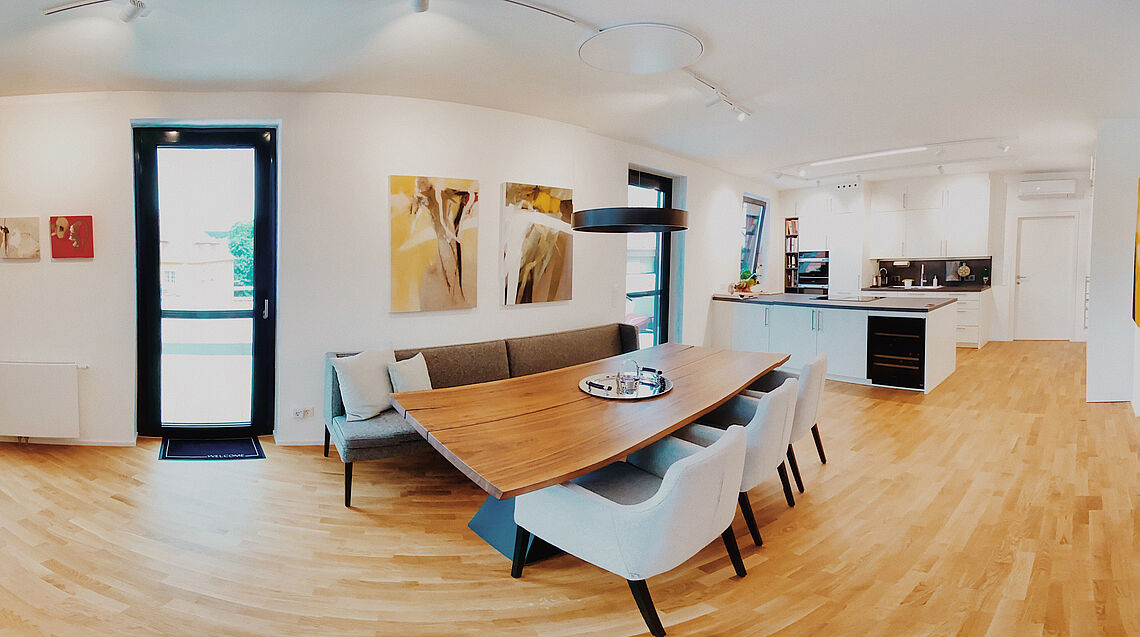 Das Innenarchitekturbüro und Möbelhaus Grünbeck Einrichtungen in 1050 Wien plant Ihr neues Zuhause. Vom Wohnzimmer bis zum kompletten Haus bieten wir Ihnen ein individuelles Gesamtkonzept an. Wir bieten Ihnen Designmöbel und Möbel nach Maß. Vereinabaren Sie noch heute ein Beratungsgespräch mit einem unserer Innenarchitekten.