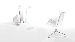 Der drehbare Sessel FK von Walter Knoll besticht durch seine minimalistische Form und die geraden, weichen Linien. FK ist als Esszimmerstuhl sowie als Bürostuhl geeignet und wirkt durch das Leder besonders elegant. Erhältlich bei Ihrem Walter Knoll VIP Händler in Wien - Grünbeck Einrichtungen.