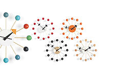 vitra-ball-clock-uhren-holz-bunt-besonders-modern-grünbeck-gruenbeck-einrichtungen-wien-schauraum-haendler-designhouse-interior-design-vienna-innenarchitekturbuero-einrichtungshaus-moebelhaus-designmoebel-markenmoebel