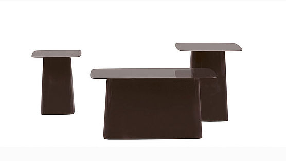 Kaufen Sie jetzt die Vitra Metal side tables in schwarz im Vitra Showroom bei Grünbeck Einrichtungen in 1050 Wien. Auch in weiss erhältlich.