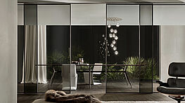 rimadesio velaria glasschiebetuer sliding door paneel modern raumtrenner design wien gruenbeck