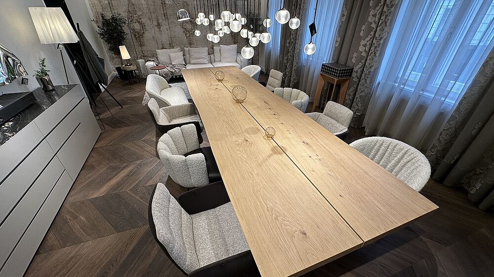 KFF Sessel Stuehle Sitzbank Giro Gaia Faye Arva Alvaro | Dining Salon at Gruenbeck 
interiors