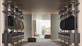 Rimadesio Zenit new wardrobe 2023 | showroom Vienna by Gruenbeck interiors