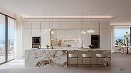 Gruenbeck designers & interiors Vienna | AI moodboards and pictures with kitchen, living room and luxury spaces 