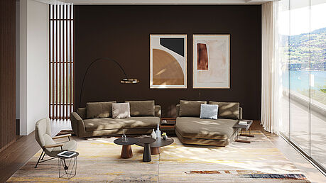 Das neue Tama Living Sofa von Walter Knoll ist ab Weihnachten 2022 bei Gruenbeck Einrichtungen in 1050 Wien erhaeltlich.