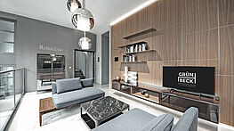 Rimadesio Shop Wien by Grünbeck | Brandspace auf 2 Etagen seit 2008 | Innenarchitektur und Kompletteinrichtungen mit eigener Tischlerei | Top Designmarken auf insgesamt 4 Etagen