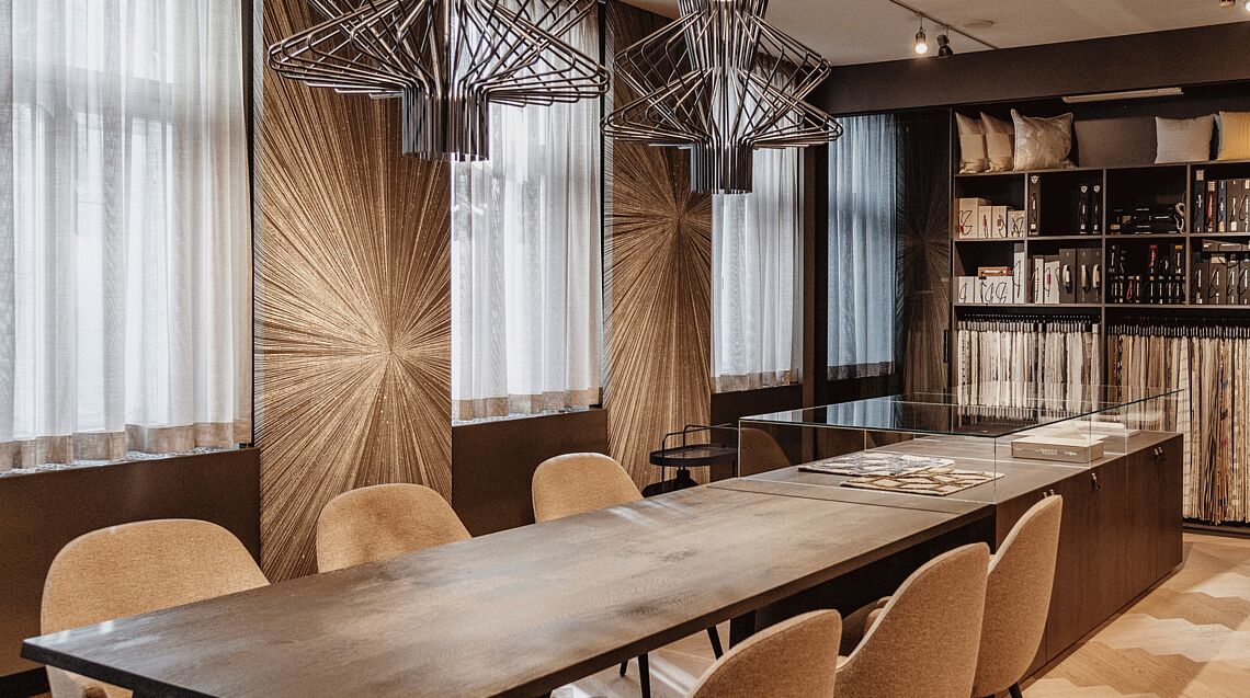 Der neue Besprechungsraum im Interior-Design Studio Grünbeck Einrichtungen in Wien