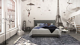 Das Smart Bett von Treca Paris ist jetzt bei Gruenbeck Einrichtungen in 1050 Wien erhaeltlich.