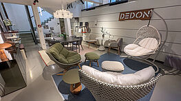 Dedon outdoor shop news at Grünbeck interiors Vienna | Showroom 2026.03