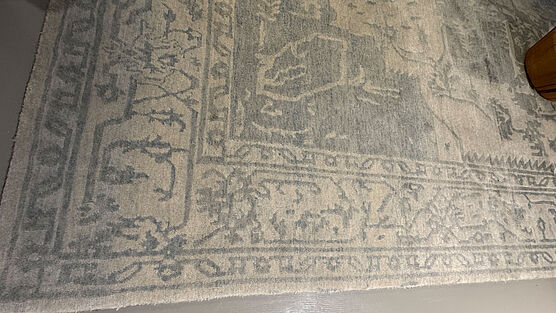 Living Carpets Teppich Flex Royal Moher hellgrau Sale bei Grünbeck Einrichtungen in Wien aus feinster Neuseelandwolle und Mohairwolle