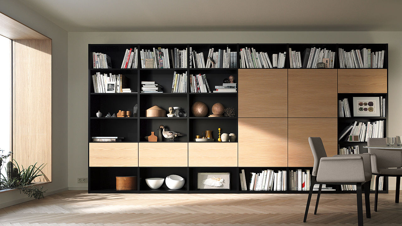 Living Grünbeck Einrichtungen Wandregal Dragon Weiß | Wall shelves design, Wall shelf