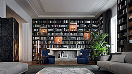 Wall System von Poliform ist ein erfolgreiches Einrichtungsprogramm mit außergewöhnlicher Vielseitigkeit - Planung, Ausführung und Montage mit Grünbeck Einrichtungen Wien