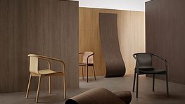 Walter Knoll Osuu Chair at Grünbeck Interiors Vienna | The new, lightweight and particularly comfortable bentwood armchair