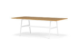 Dedon Seax Dining Tables sind in ausgewählten Ausführungen und Größen im Quickship 2026 in 1-2 Wochen ab Werk verfügbar - solange der Vorrat reicht - erhältlich bei Grünbeck Einrichtungen Wien