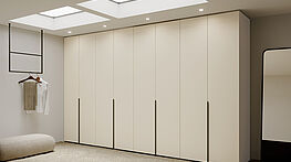 Interlübke Start Dress | Affordable Wardrobe with 8 Doors and Interior Organization | Available for Order from Gruenbeck Einrichtungen, 1050 Vienna