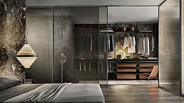 rimadesio zenit kleiderschrank walk in closet wardrobe modern design wien gruenbeck vienna
