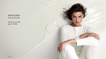 New Year Design News | Pantone(R) Cloud Dancer Colour 2026 | Gruenbeck Designers & Interiors Vienna