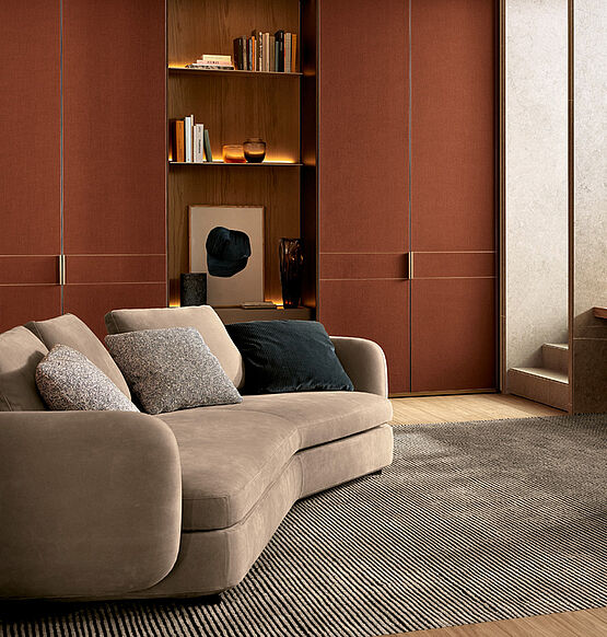 Der Poliform Showroom zeigt elegante und moderne Küchen & Wohnraumlösungen bei Gruenbeck Einrichtungen in Wien 