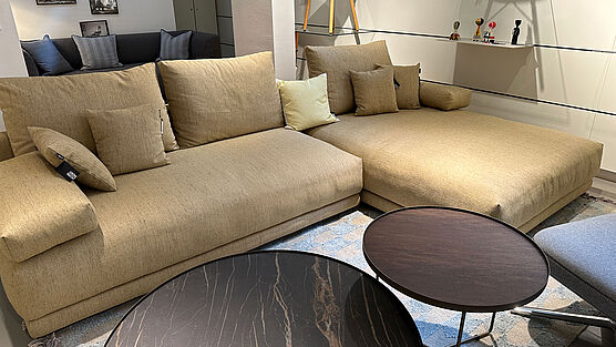 Das Freistil 142 Sofa ist jetzt bei Gruenbeck Einrichtungen im Abverkauf zu einem guenstigen Preis erhaeltlich.