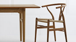 Carl Hansen & Son | Hans J. Wegner  CH24 & CH327 teak detail | Gruenbeck interiors vienna