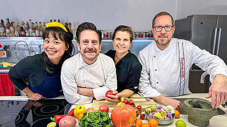 Kochkurs Wien | Eun Ko - Peter Karner - Hannah Prehsler - Thomas Hüttl | 1050 Wien