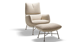 Der Jalis Lounge Sessel ist jetzt bei Gruenbeck Einrichtungen in 1050 Wien erhältlich.
