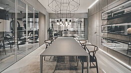 Rimadesio Shop Wien by Grünbeck | Brandspace auf 2 Etagen seit 2008 | Innenarchitektur und Kompletteinrichtungen mit eigener Tischlerei | Top Designmarken auf insgesamt 4 Etagen