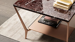 rimadesio-planet-marmor-rot-gruenbeck-wien-beistelltisch-couchtisch-kupfer-detail-design-modern-interior-design-innenarchitektur