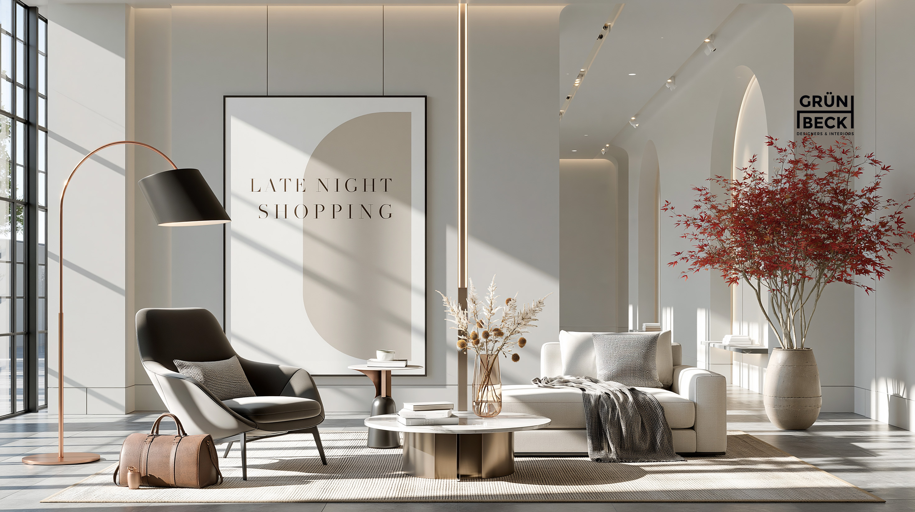 Gruenbeck Interiors Vienna | late night design sale & shopping